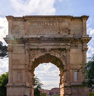 L&rsquo;Arc de Triomphe et les conquêtes de la deuxième légion – Orange